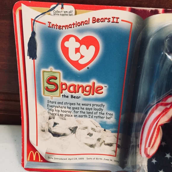 Ty International Bears ll Spangle the Bear - Picture 3 of 11